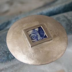 Aardewerk schijf