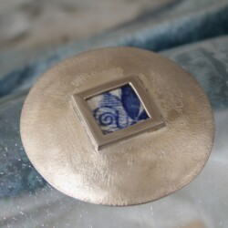 Aardewerk schijf
