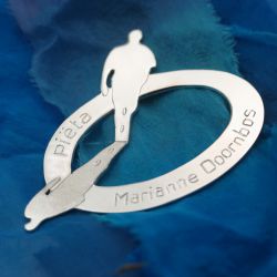 Zilveren broche
