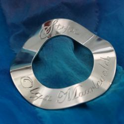 Zilveren broche
