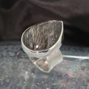 Toermalijnkwarts ring