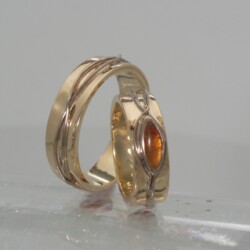 Ringen met barnsteen