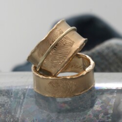 Ringen met vingerafdrukken