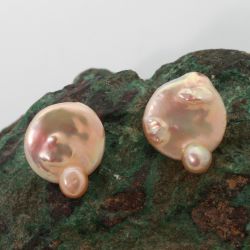 Roze parelschijven