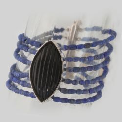 Lapis lazuli en bakeliet