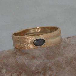 Saffierring
