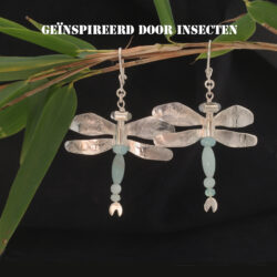 Sieraden gemaakt met insecten als inspiratie...